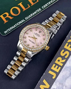 خرید ساعت مچی زنانه رولکس ROLEX طرح دیت جاست مدل 1411 قیمت 799 هزارتومن و ارسال رایگان | بهترین قیمت ساعت مچی رولکس دیت جاست date just