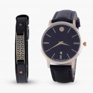 ست ساعتمچی MOVADO و دستبند مدل 850