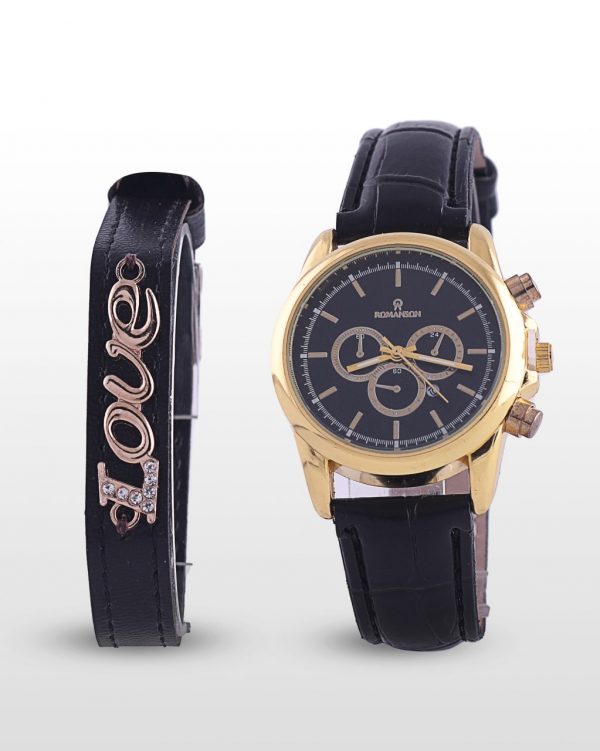 ست ساعتمچی زنانه ROMANSON و دستبند مدل 898