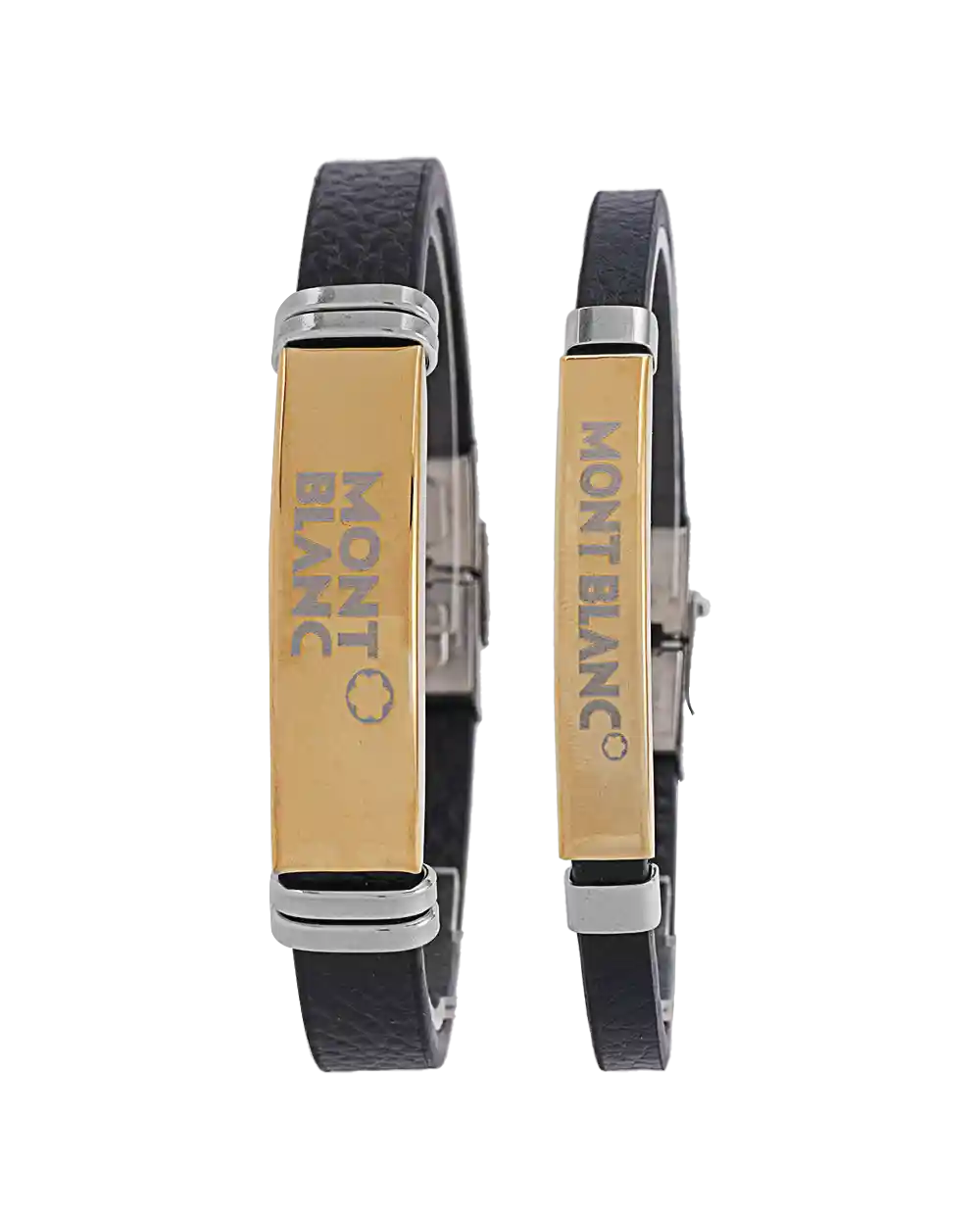 خرید ست دستبند چرمی طرح مونت بلانک مدل 1610 با بهترین قیمت به همراه جعبه کادویی و ارسال رایگان به سراسر ایران | ست دستبند مردانه و زنانه