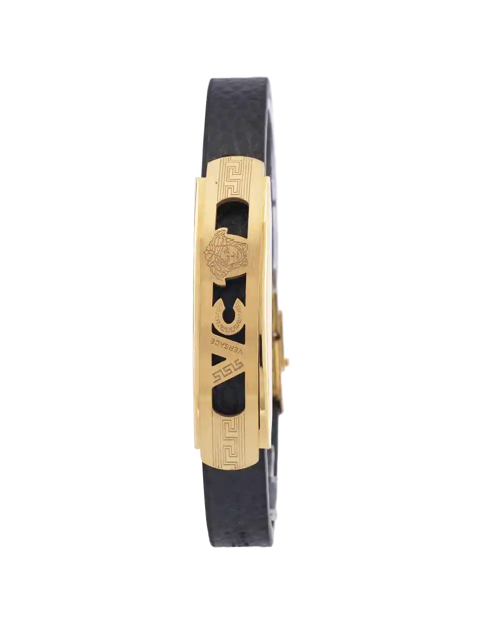 خرید دستبند چرمی مردانه طرح ورساچه مدل 1612 با بهترین قیمت به همراه ارسال رایگان به سراسر ایران و جعبه ی کادویی | دستبند چرم versace