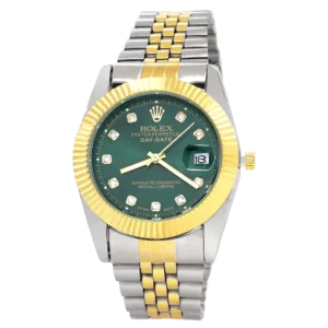 خرید ساعت مچی مردانه رولکس ROLEX مدل 1627 صفحه سبز طرح دی دیت day date با بهترین قیمت و ارسال رایگان به سراسر ایران | ساعت مچی مردانه رولکس