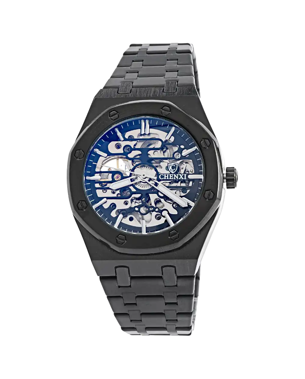 خرید ساعت مچی اتوماتیک مردانه چانگ شی CHENXI صفحه اسکلتون مدل 1695 با بهترین قیمت به همراه ارسال رایگان به سراسر ایران و جعبه ی مخصوص کادو
