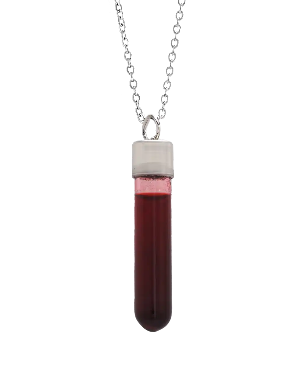 خرید گردنبند مردانه شیشه خون مدل 1718 با بهترین قیمت به همراه جعبه و ارسال رایگان به سراسر ایران درب منزل | گردنبند خون