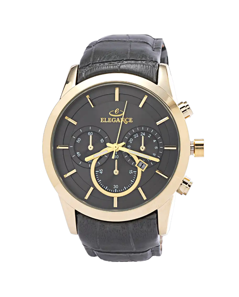 خرید ساعت مچی مردانه الگانس ELEGANCE مدل 1725 بند خاکستری با بهترین قیمت به همراه ارسال رایگان به سراسر ایران و جعبه ی ساعت