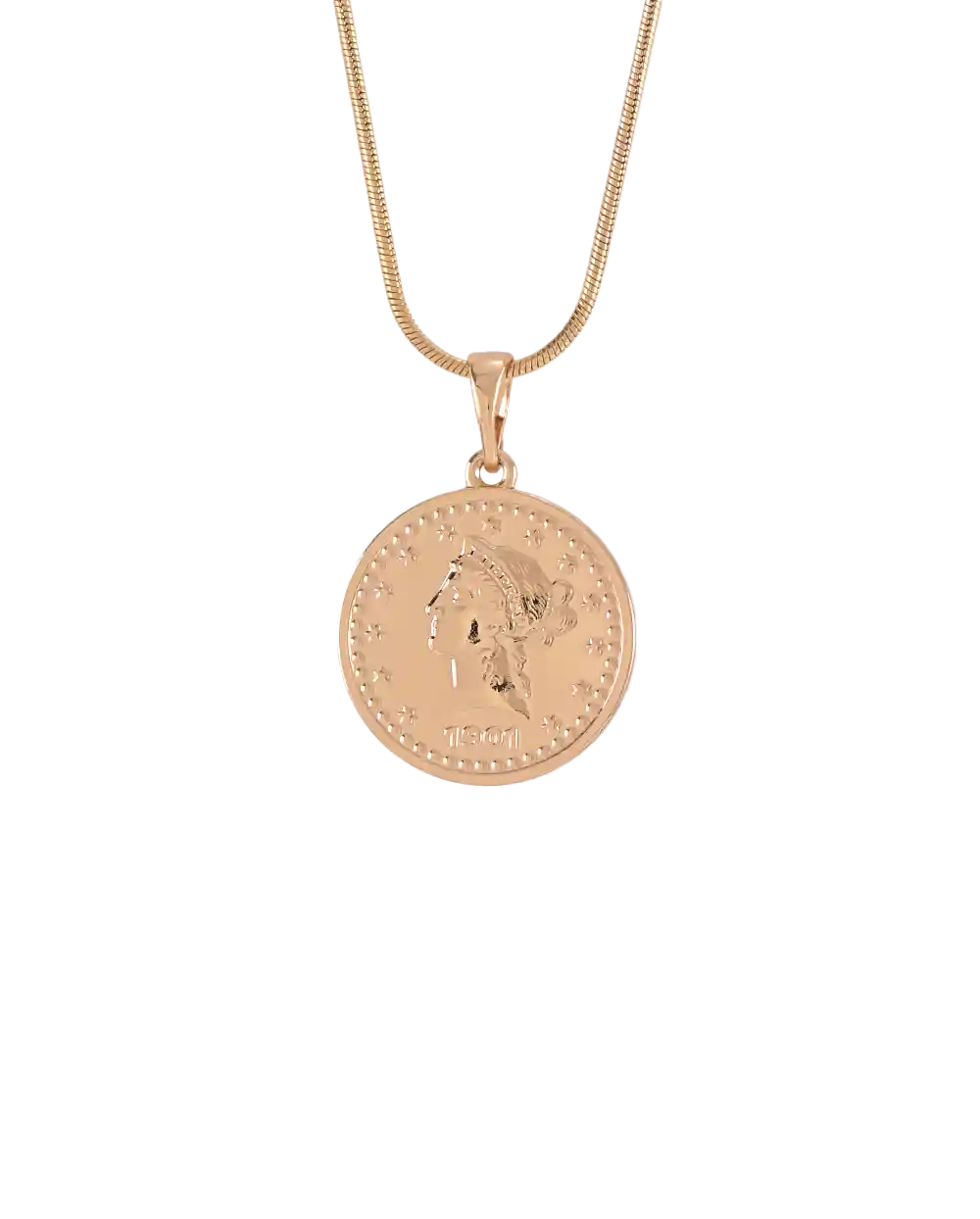 خرید گردنبند زنانه طرح سکه طلا مدل 1842 طرح طلا قیمت 199 هزارتومان به همراه ارسال رایگان به سراسر ایران درب منزل و جعبه ی کادویی شکیل