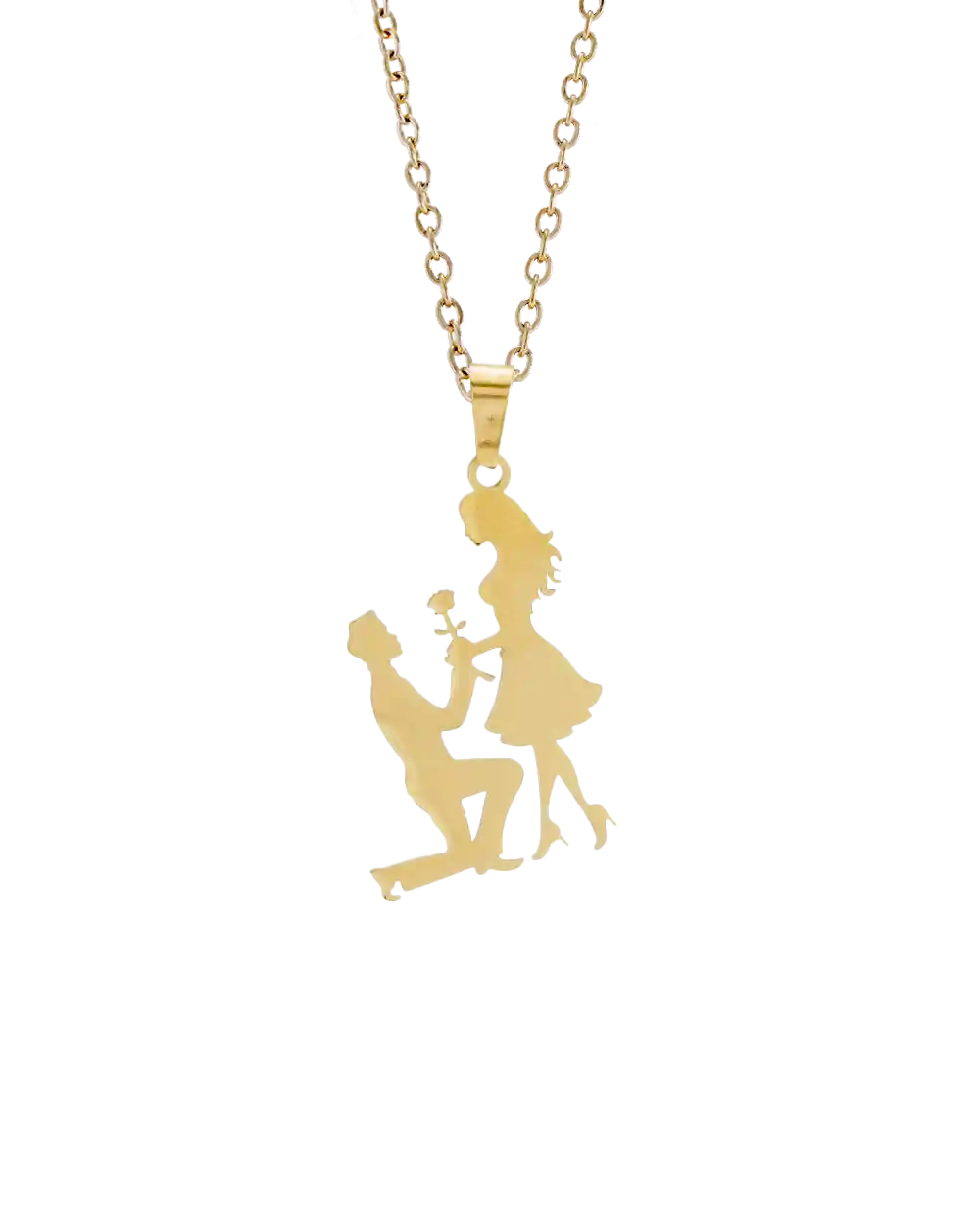 خرید گردنبند مردانه طرح عشق مدل 1835 رنگ طلایی قیمت 129 هزارتومان به همراه ارسال رایگان به سراسر ایران درب منزل و جعبه ی کادویی