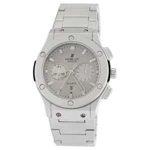 خرید ساعت مچی مردانه هابلوت HUBLOT مدل 1864 رنگ نقره ای قیمت 480 هزارتومان به همراه ارسال رایگان به سراسر ایران و جعبه ی ساعت کادویی