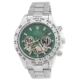 خرید ساعت مچی مردانه رولکس ROLEX طرح Daytona مدل 2016 بند استیل نقره ای با صفحه سبز و سه موتور فعال رنگ ثابت بهترین قیمت و ارسال رایگان