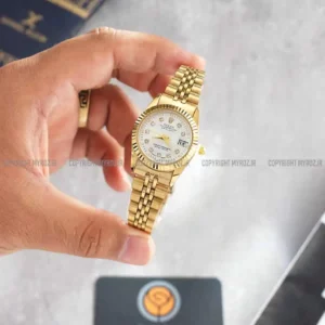 ساعت مچی زنانه رولکس ROLEX طرح دیت جاست مدل 2022