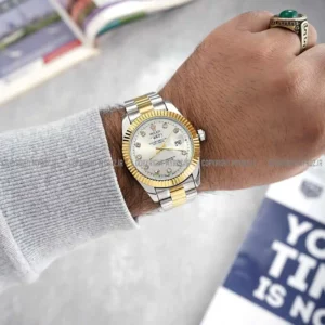 ساعت مچی مردانه رولکس ROLEX طرح DAY DATE مدل 2056