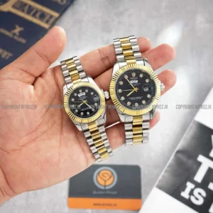 ست ساعت مچی رولکس ROLEX طرح DAY DATE مدل 2086