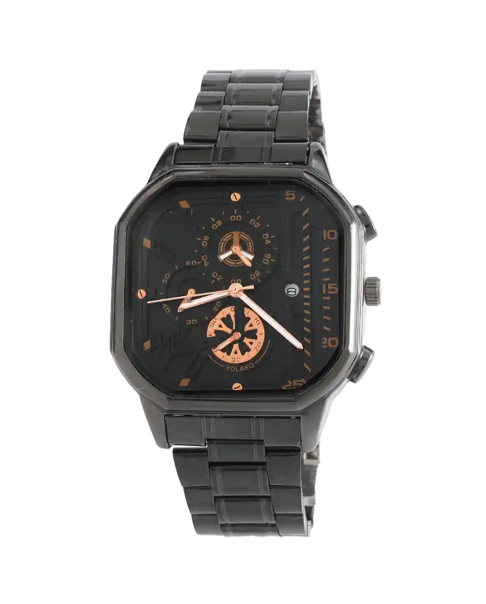 خرید ساعت مچی مردانه جینوا GENEVA مدل 2093 رنگ نمشکی و صفحه مشکی رنگ ثابت بهترین قیمت به همراه ارسال رایگان و جعبه ی کادویی