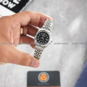 ساعت مچی زنانه رولکس ROLEX طرح دیت جاست مدل 2103