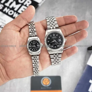 ست ساعت مچی رولکس ROLEX طرح دیت جاست مدل 2104